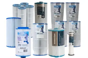 Assorted pool and spa filters