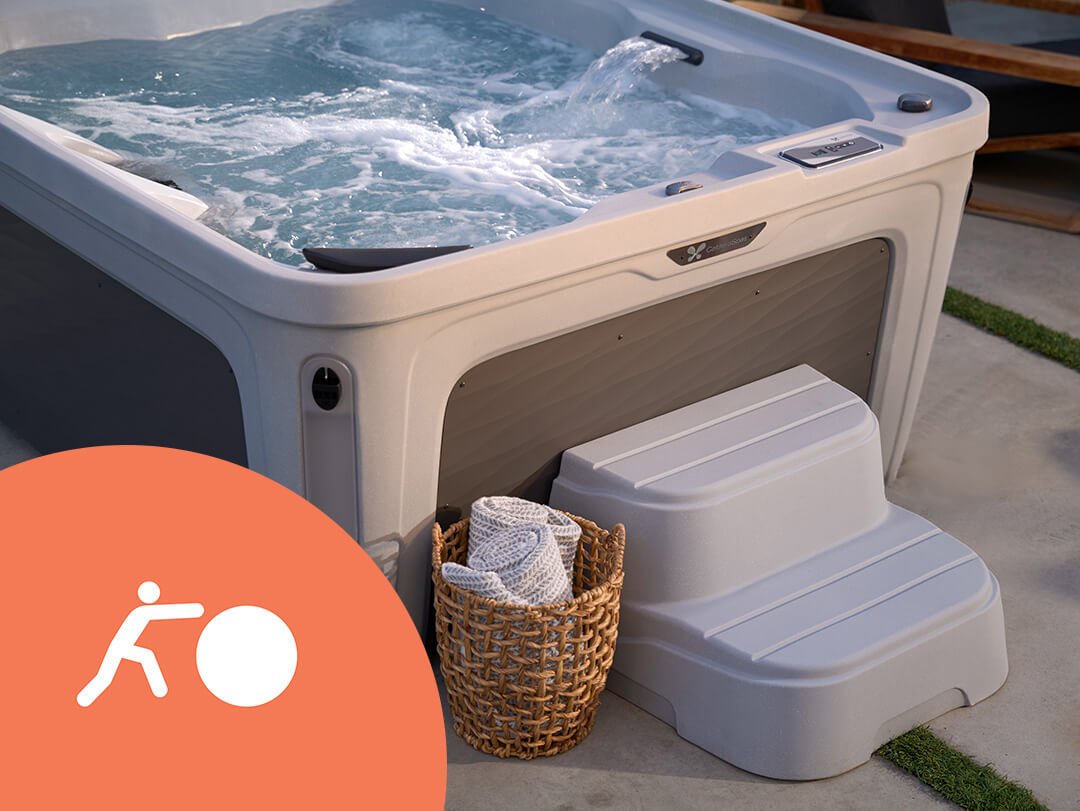 Fantasy Series Portable hot tub feature