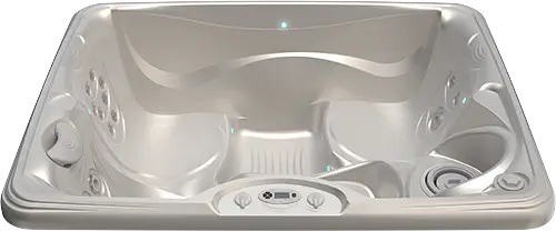 White Pearl shell on Caldera Vacanza Series Celio spa at Blackthorne Spas