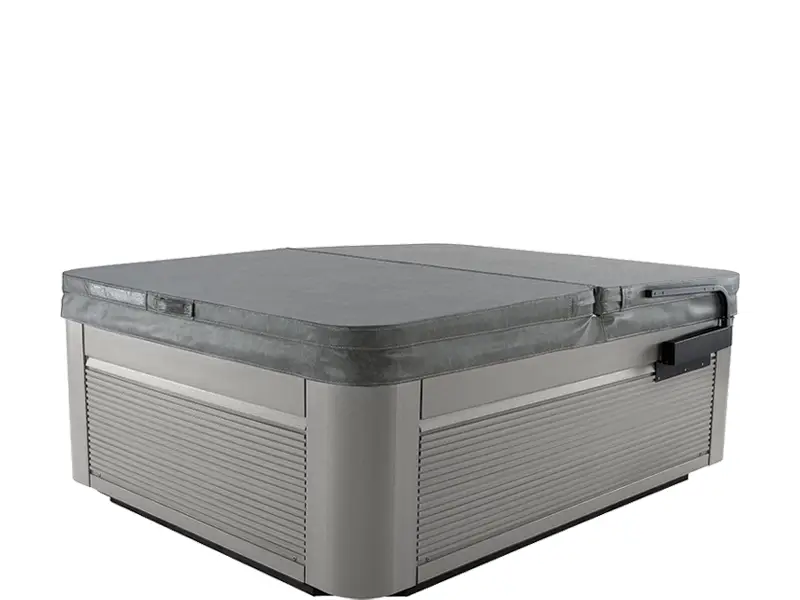 Hot tub with spa cover
