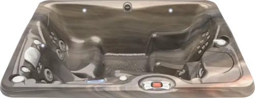 Caldera Spas Kauai hot tub in Tuscan Sun shell color at Blackthorne Spas