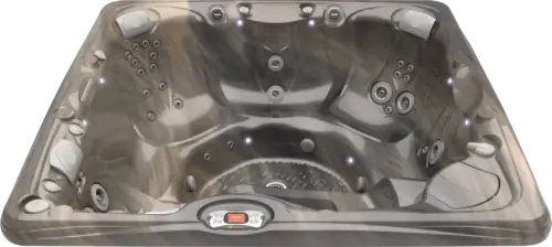 Caldera Makena hot tub in Tuscan Sun shell finish