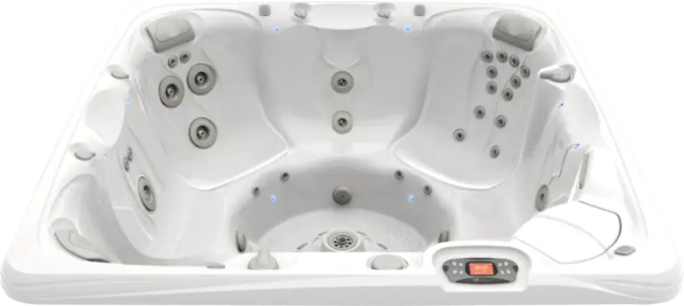 Caldera Spas Paradise Reunion in Arctic White shell