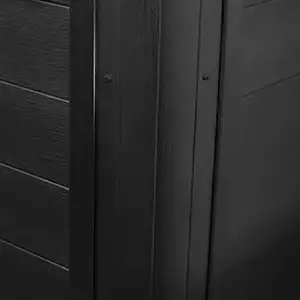 Swatch showing the Midnight cabinet color for SwimLife swim spas.