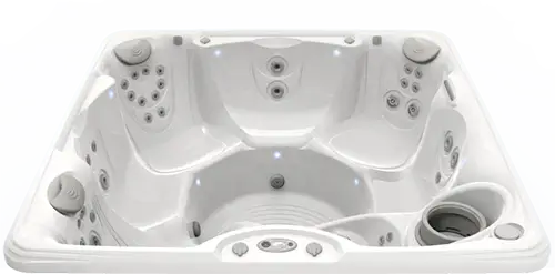 Vacanza Series Palatino hot tub shell in Arctic White at Blackthorne Spas