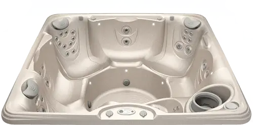 Vacanza Series Palatino hot tub shell in Desert at Blackthorne Spas