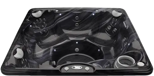Vacanza Series Palatino hot tub shell in Midnight Canyon at Blackthorne Spas