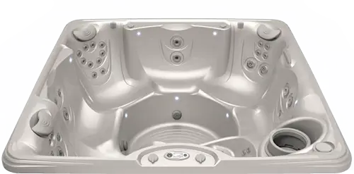 Vacanza Series Palatino hot tub shell in White Pearl at Blackthorne Spas